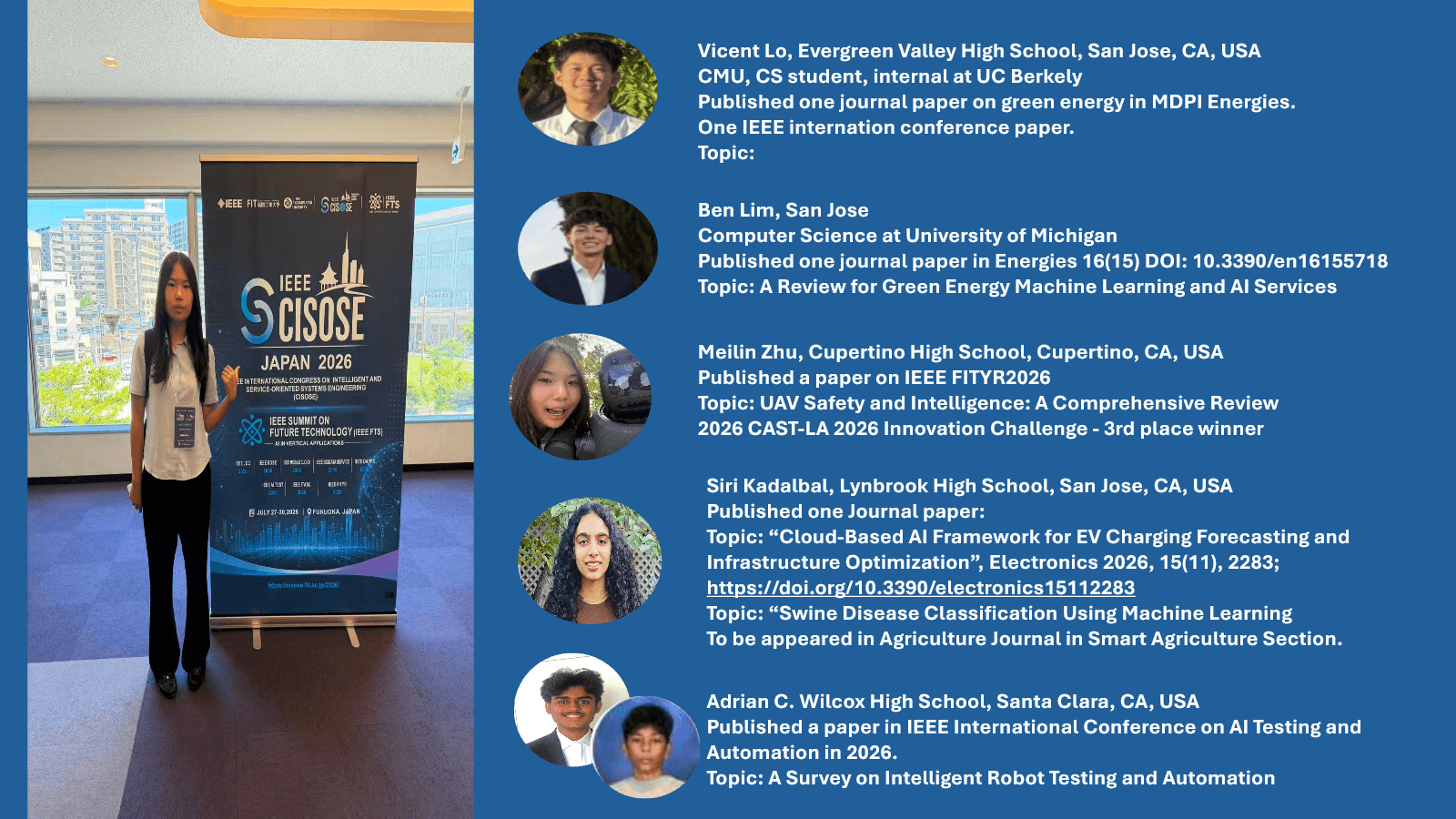 MindBuilder student at IEEE CISOSE Japan 2026